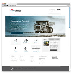 Allnorth 工程技术服务咨询公司的品牌形象升级与推广设计